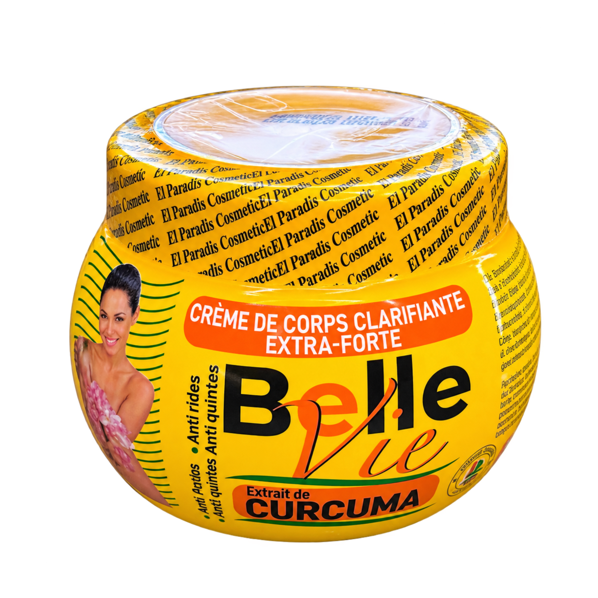 Belle Vie – Turmeric Extra Strength Brightening Body Cream, 300g Belle Vie