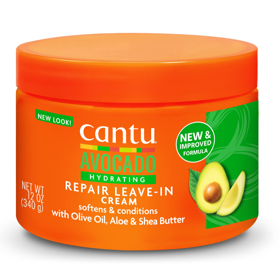 CANTU - Avocado Hydrating Repair Leave In Cream, 12 OZ