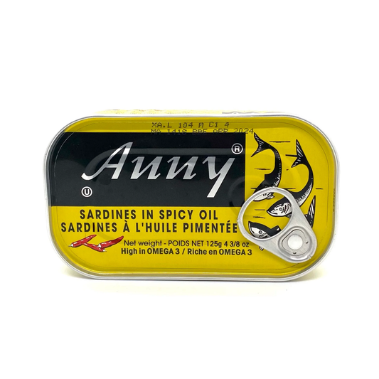 Anny - SARDINES IN SPICY OIL, 125g