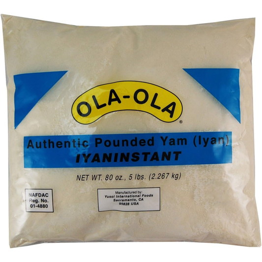 OLA-OLA - Authentic Pounded Yam, 5 lbs