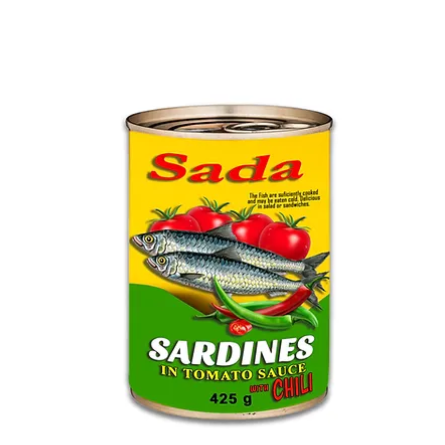 SADA - SARDINES IN TOMATO SAUCE with CHILI, 425g