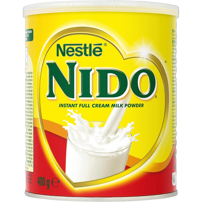 Nestlé NIDO - LECHE EN POLVO CREMA ENTERA INSTANTÁNEA, 400g