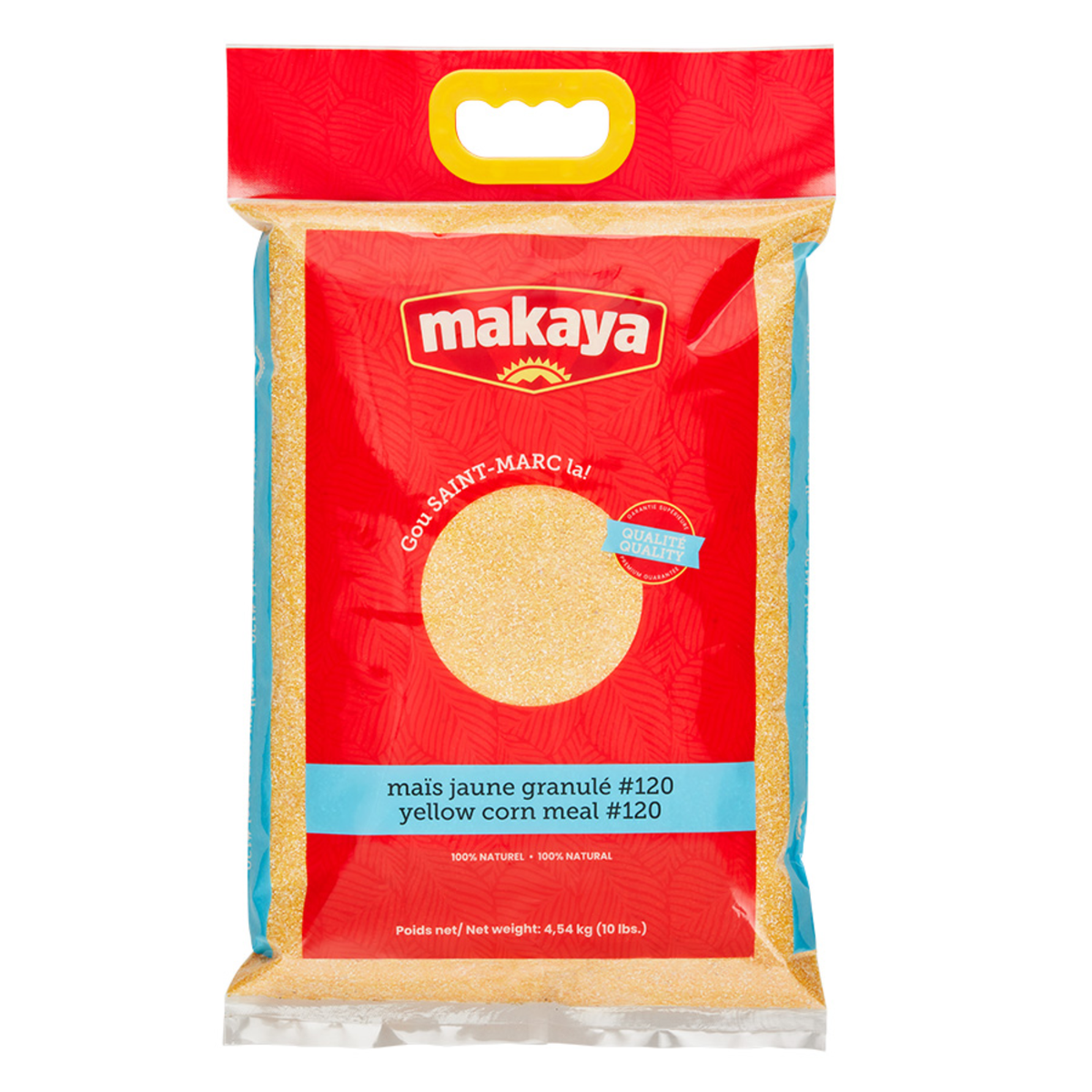 Makaya – Yellow Corn Meal #120, 10 lb Makaya