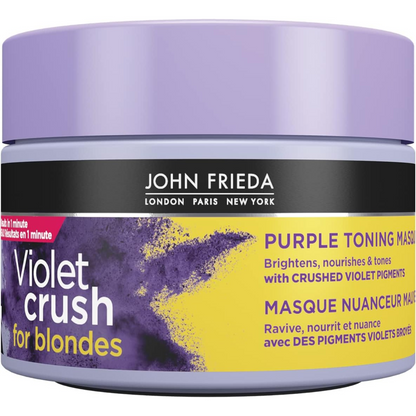 John Frieda - Masque tonifiant violet Violet Crush, 250 ml