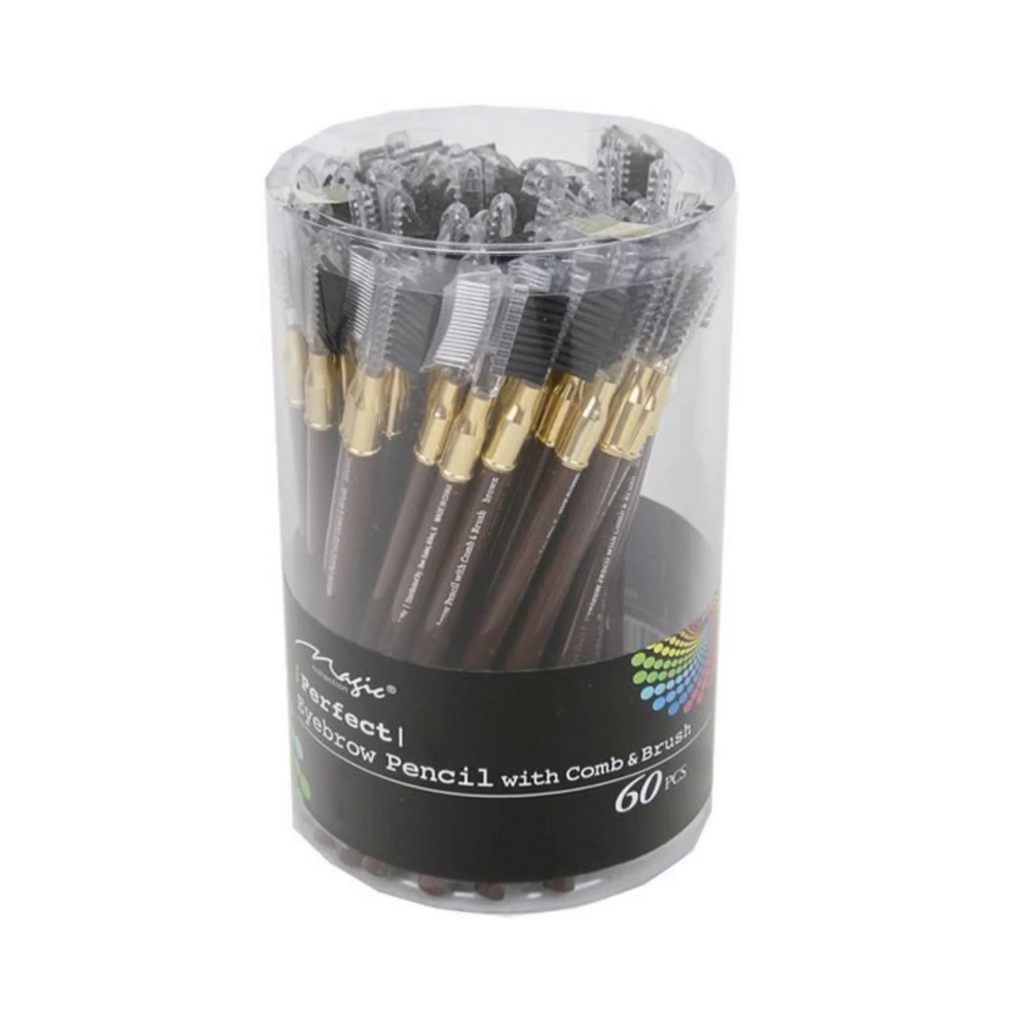 Colección Magic – Lápiz de cejas individual perfecto con peine y cepillo