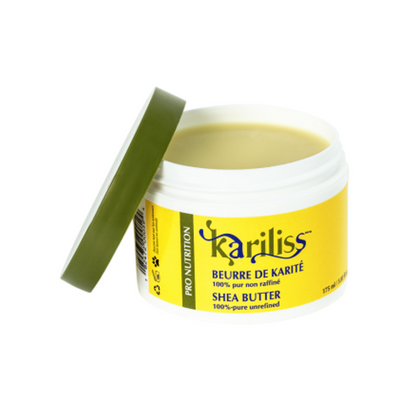 Kariliss – Beurre de karité 100 % pur non raffiné, 175 mL