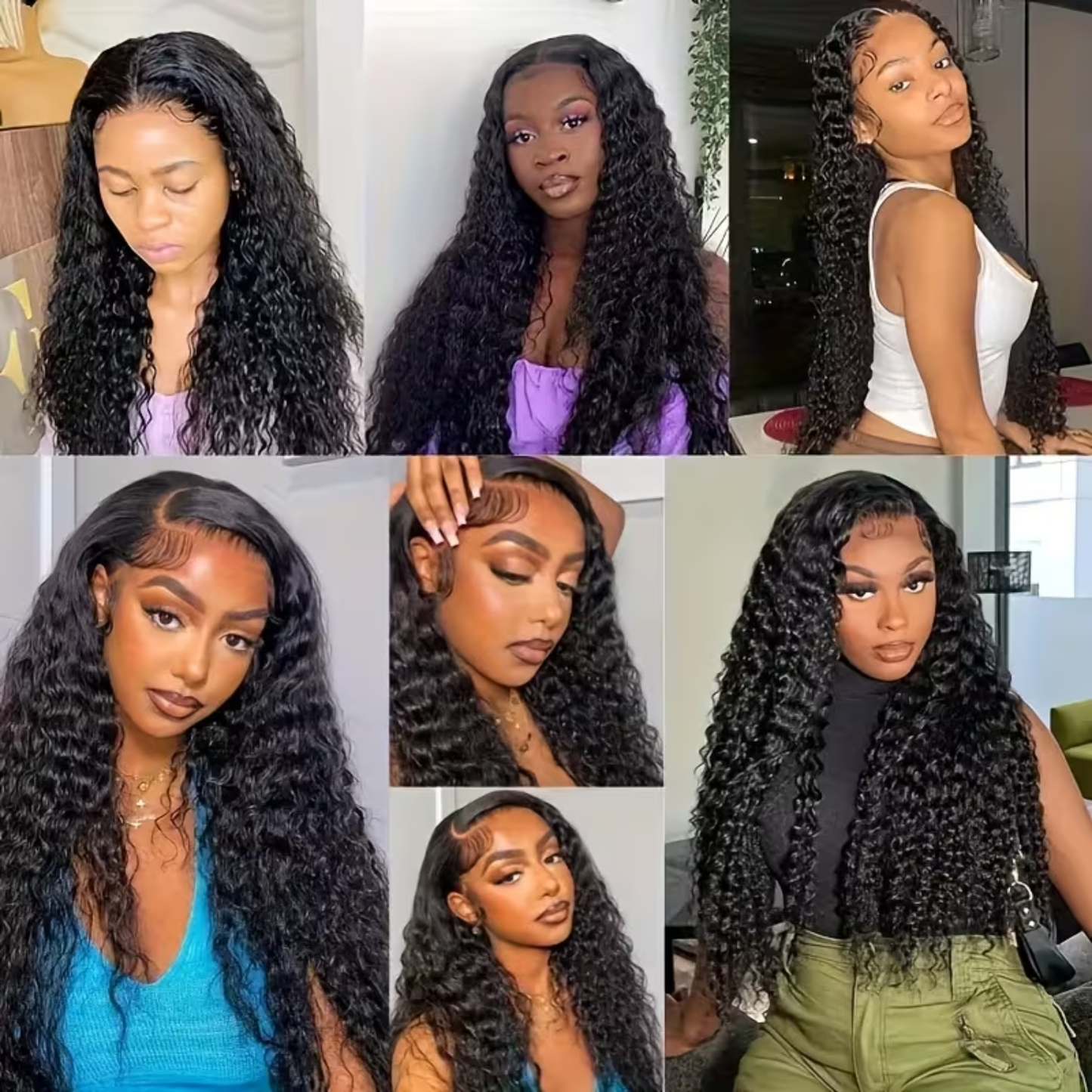 13x4 HD Lace Front Kinky Curly Human Hair Wig – 26″, 250% Full Volume
