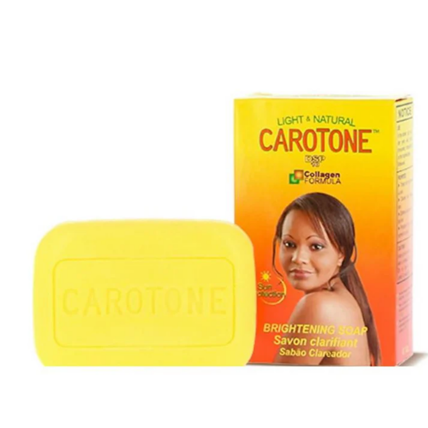 Carotone - Savon éclaircissant, 6,7 Oz 