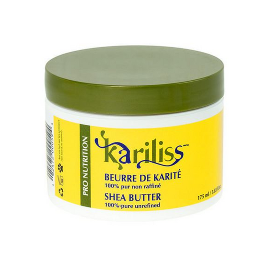 Kariliss – Manteca de karité 100 % pura sin refinar, 175 ml 
