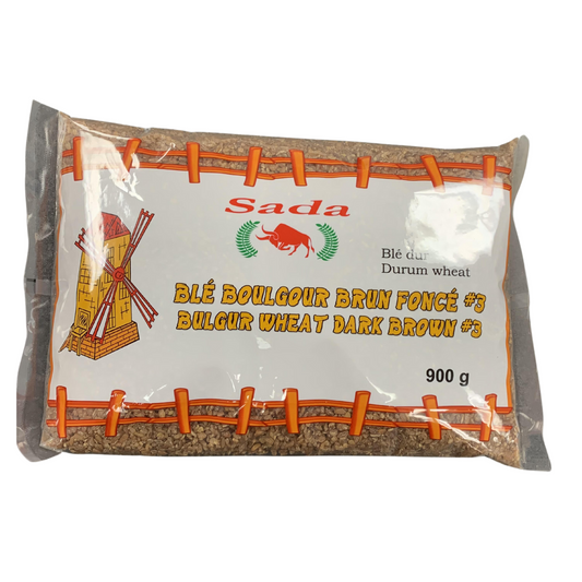 SADA - BULGUR WHEAT DARK BROWN, 900g