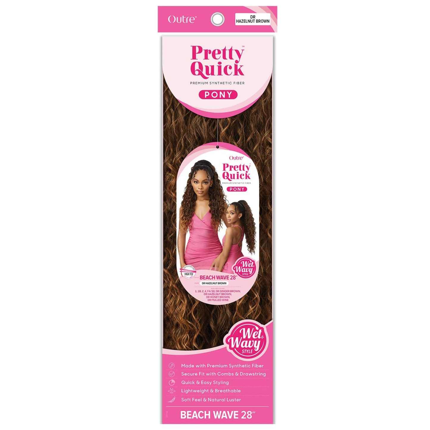 Outre – Pretty Quick Pony Wet & Wavy Beach Wave 28" OUTRE