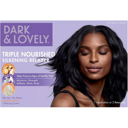 Dark and Lovely - Triple Nourished Silkening Relaxer