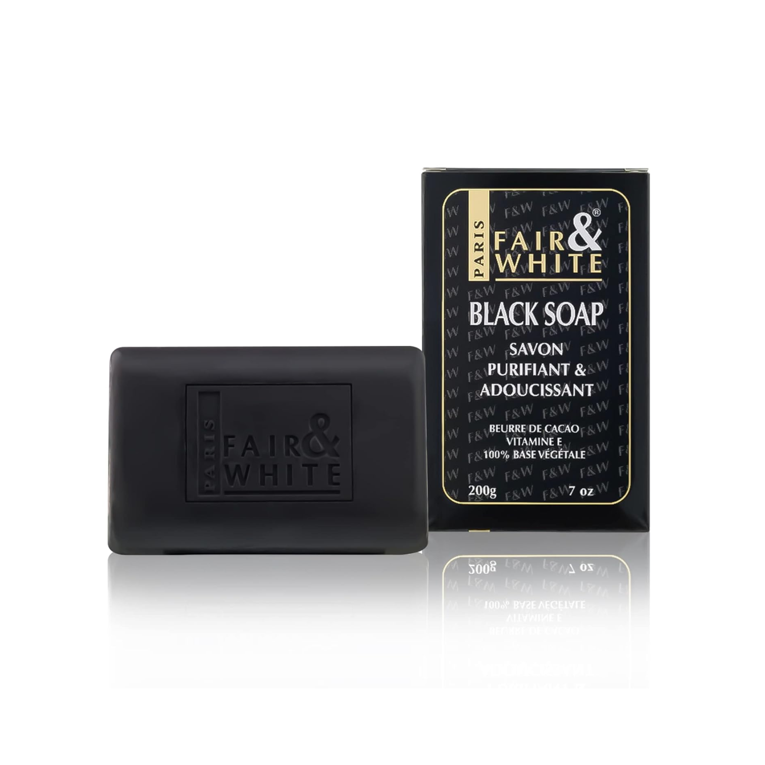 Fair & White – Purifying & Softening Black Soap, 200g