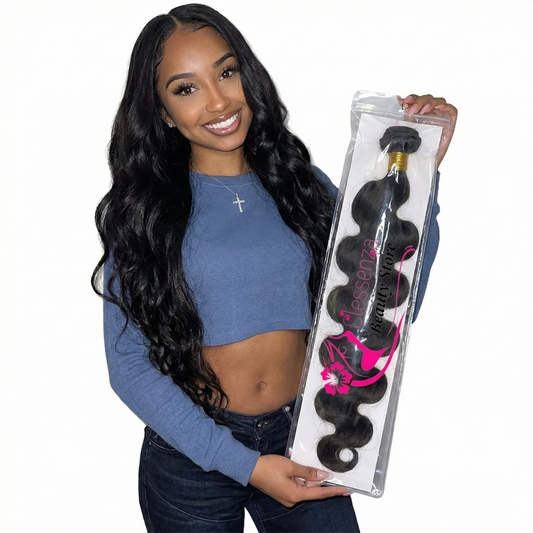 12A Grade Unprocessed Human Hair Extension – Body Wave Weave Bundle, 30" (Single Piece)