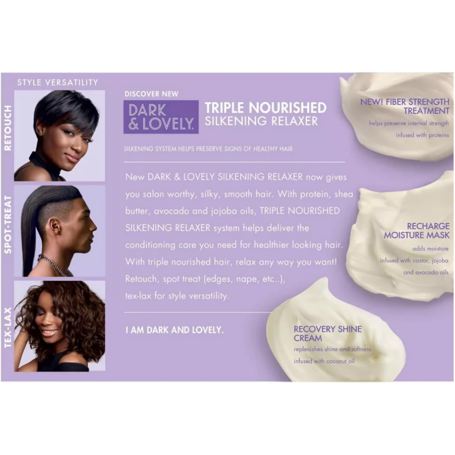 Dark and Lovely - Triple Nourished Silkening Relaxer