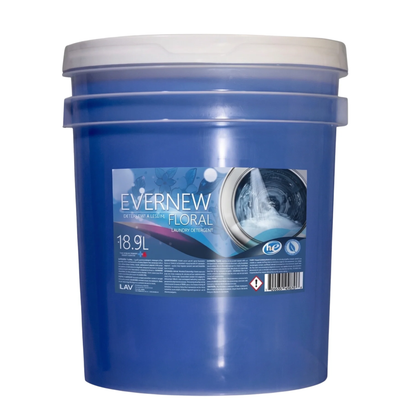 Evernew – Détergent liquide à lessive parfum floral, 18,9 L