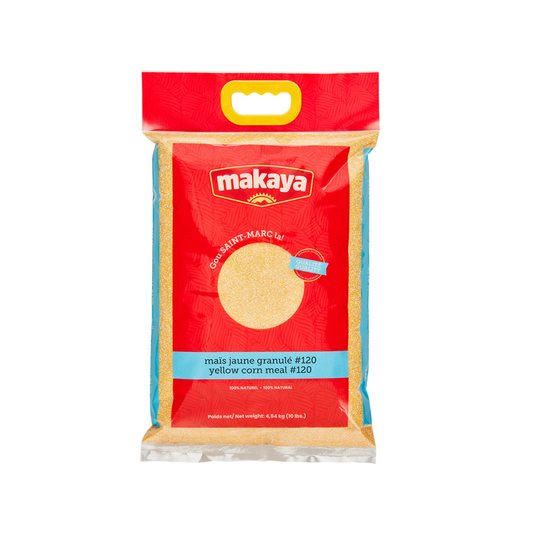 Makaya – Farine de Maïs Jaune #120, 10 lbs