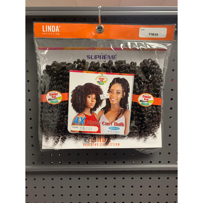 Linda Braiding Collection - 4X Kinky Curl Bulk