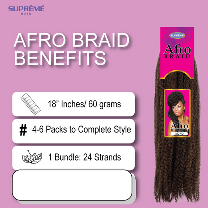 Suprême Hair Collection - Afro Braid