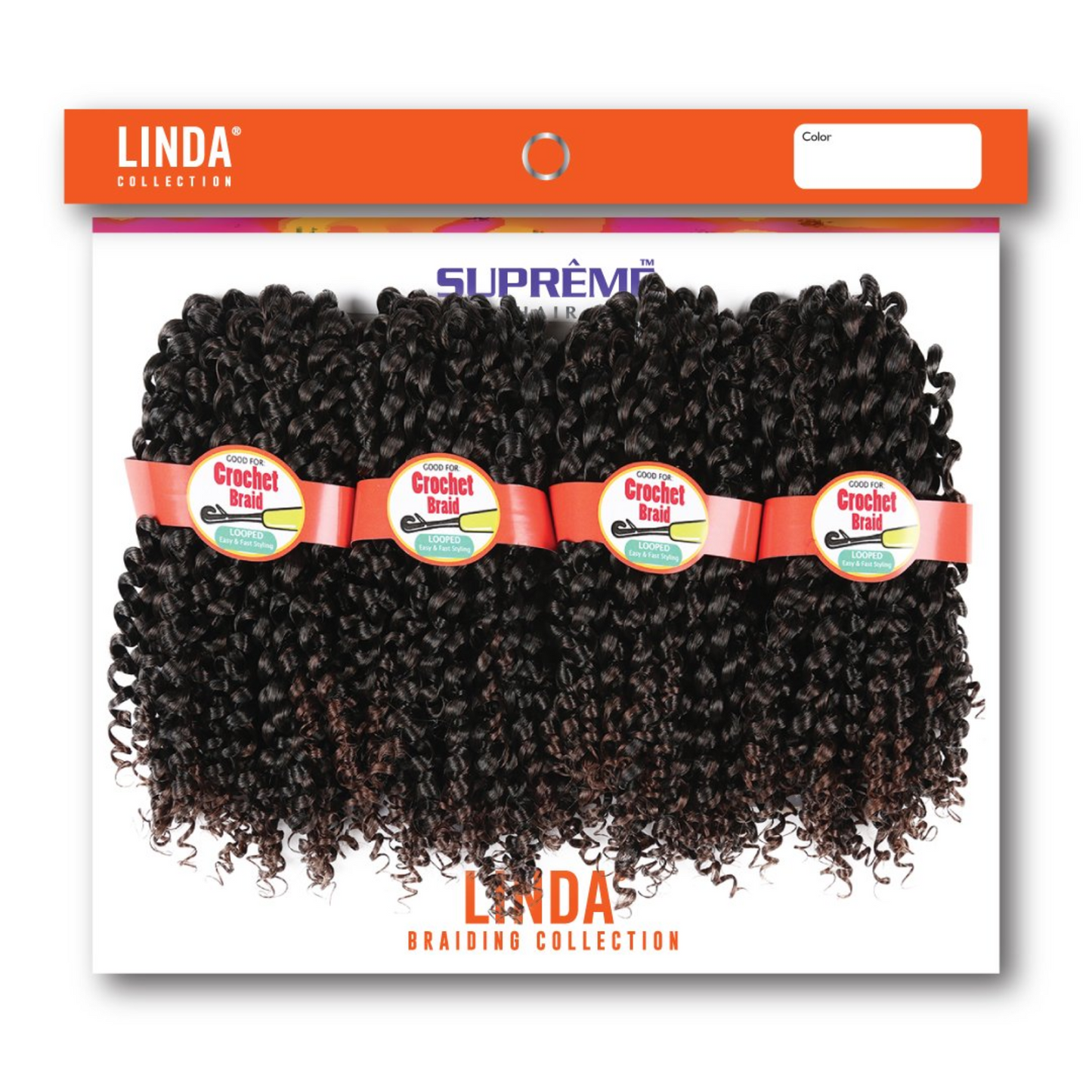 Linda Braiding Collection - 4X Kinky Curl Bulk