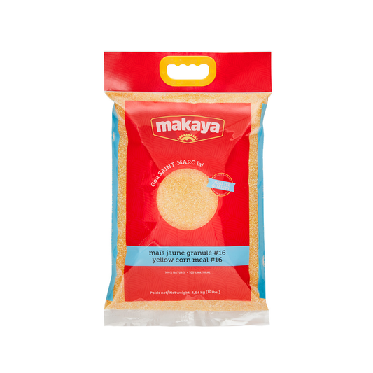Makaya – Farine de Maïs Jaune #16, 10 lbs