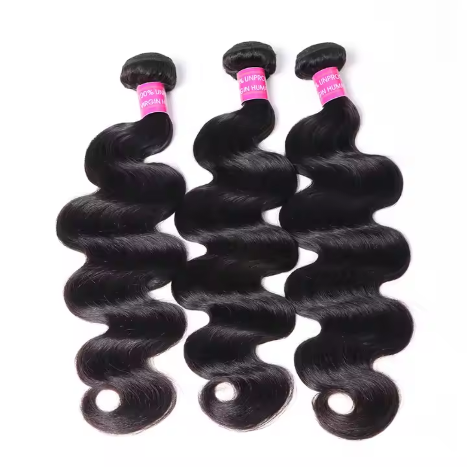 12A Natural Black Human Hair Extension – Body Wave Bundle, 30
