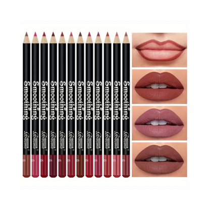 Delineador de labios mate resistente al agua y al agua