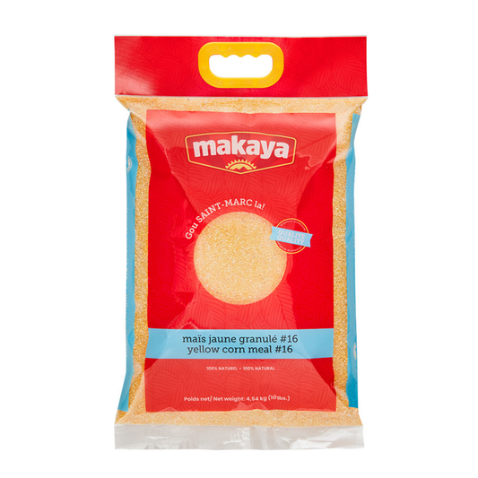 Makaya – Maïs Jaune Granulé #16, 10 lbs