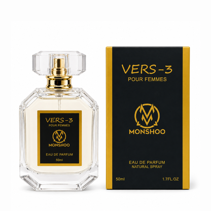 Monshoo VERS-3 Pour Femmes Eau de Parfum – Parfum Floral de Luxe pour Femme
