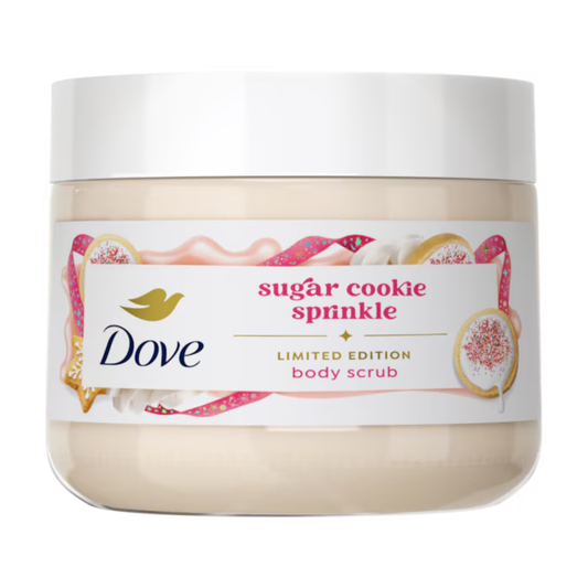 Dove – Holiday Treats Sugar Cookie Body Scrub (Limited Edition), 425g Dove
