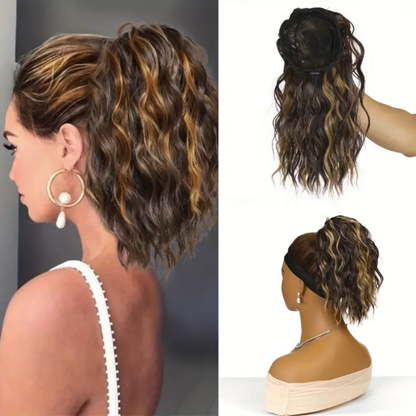 Effortlessly Chic 10-Inch Body Wave Drawstring Ponytail Extension