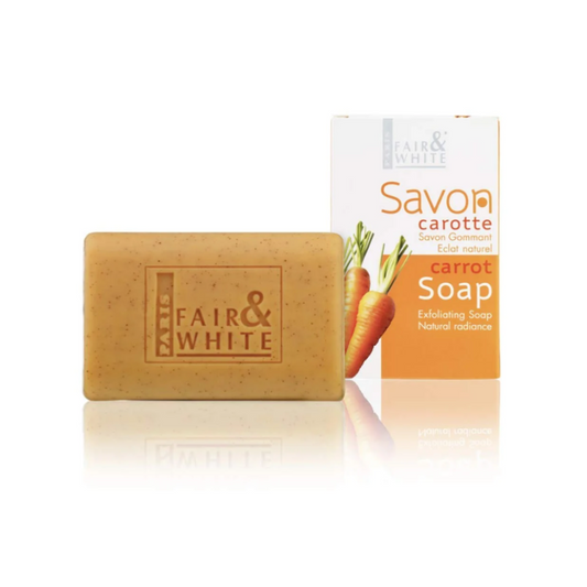 Fair & White Original - Exfoliating Soap with Carrot Oil, 200g