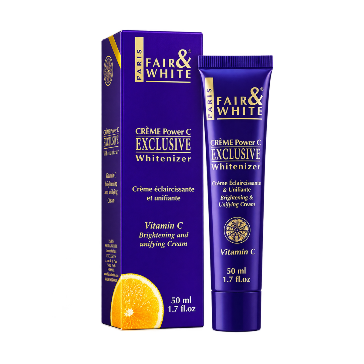 Fair & White Paris – Exclusive Brightening Cream With Vitamin C, 50ml Fair & White Paris