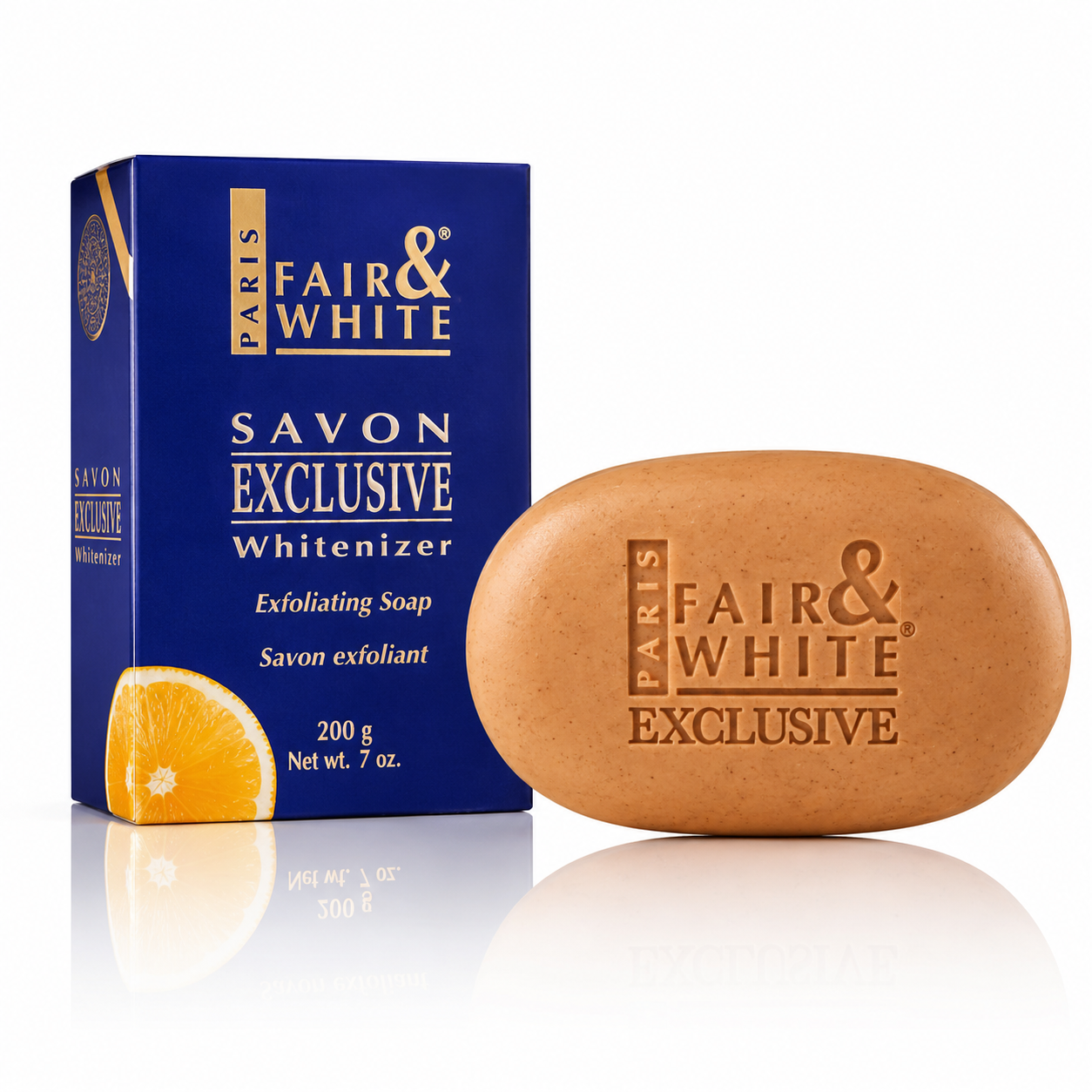 Fair & White Paris – Exclusive Brightening Soap with Pure Vitamin C, 200g