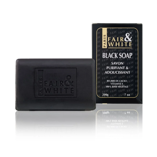 Fair & White Paris – Original Black Purifying Soap With Vitamin E, 200g Fair & White Paris