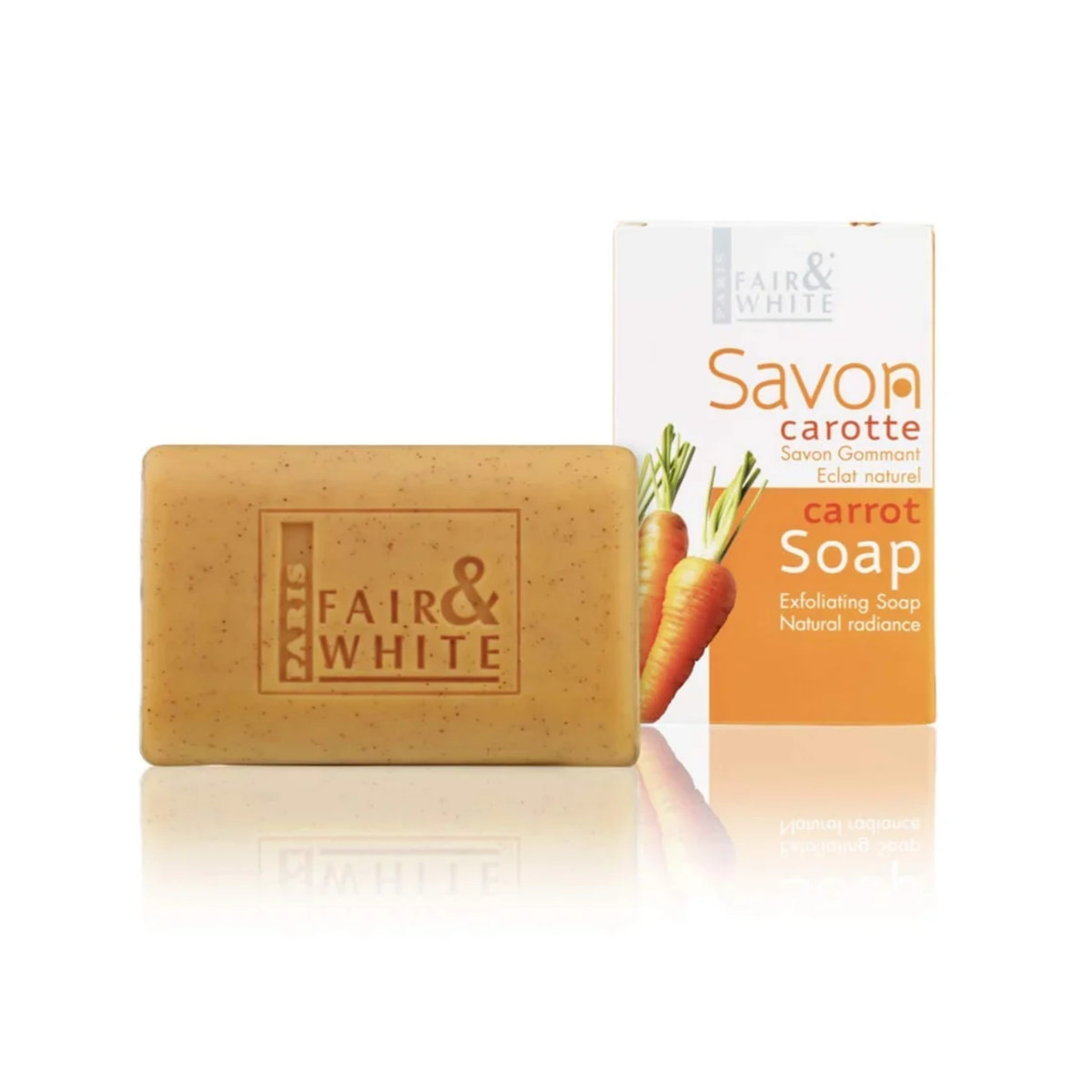 Fair & White Paris – Original Carrot Exfoliating Soap, 200g Fair & White Paris