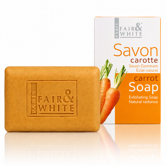 Fair & White Paris – Original Carrot Oil Exfoliating Soap, 200g Fair & White Paris