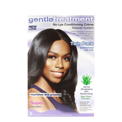 Gentle Treatment – No-Lye Conditioning Creme Relaxer System 2 Application Kit Gentle Treatment