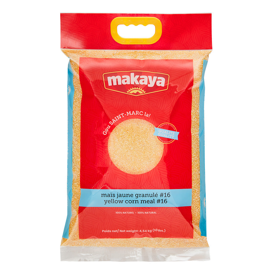 Makaya – Yellow Corn Meal #16, 10 lb Makaya