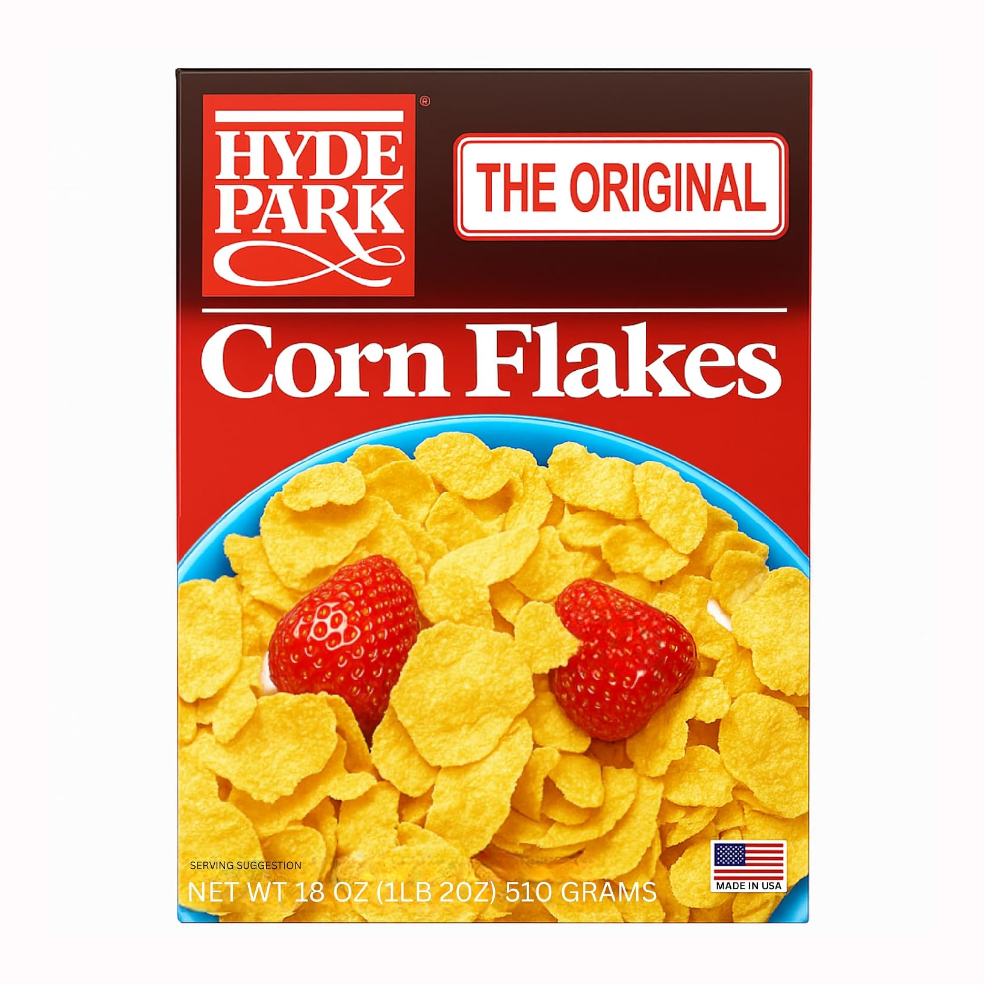 Hyde Park – The Original Corn Flakes Breakfast Cereal, 18 oz Hyde Park
