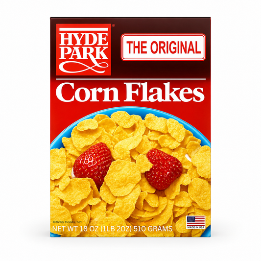 Hyde Park – The Original Corn Flakes Breakfast Cereal, 18 oz (510 g)