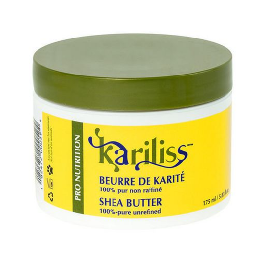 Kariliss – 100% Pure Unrefined Shea Butter, 175 mL Kariliss