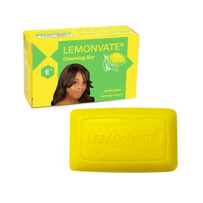 Lemonvate – Savon exfoliant nettoyant, 80 g