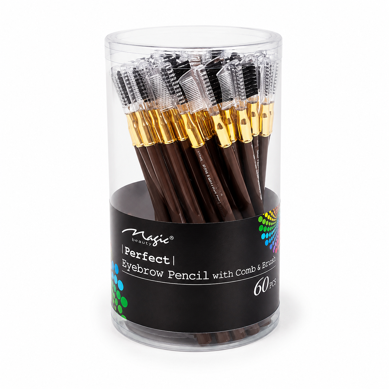 Magic Collection – Perfect Eyebrow Pencil with Comb & Brush
