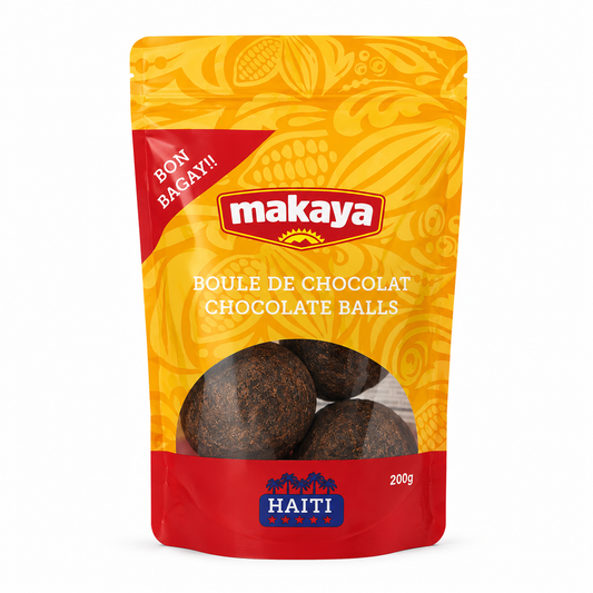 Makaya – Haitian Chocolate Balls (Boule Chokola), 200g