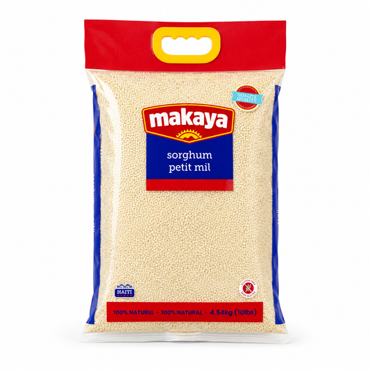 Makaya – Premium Petit Mil (Whole Sorghum Grain), 10 lb