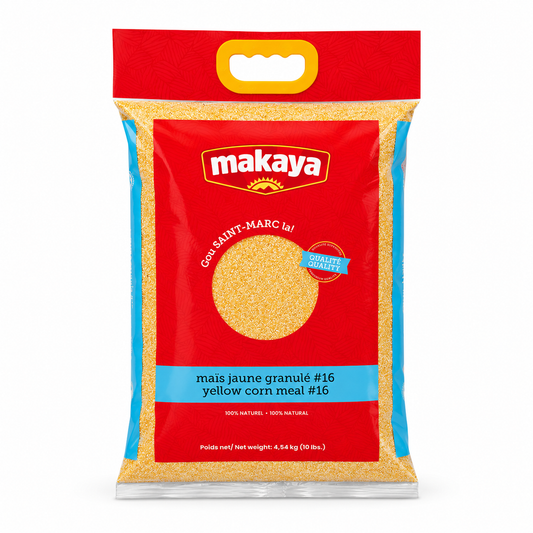Makaya – Premium Yellow Corn Meal #16, 10 lb