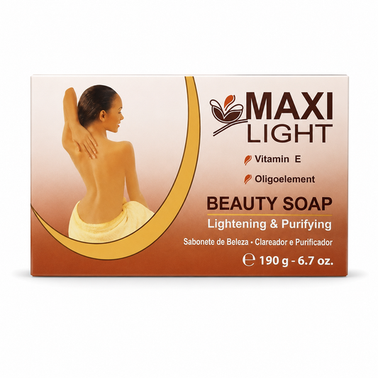 Maxi Light – Beauty Soap with Vitamin E, 190g Maxi Light