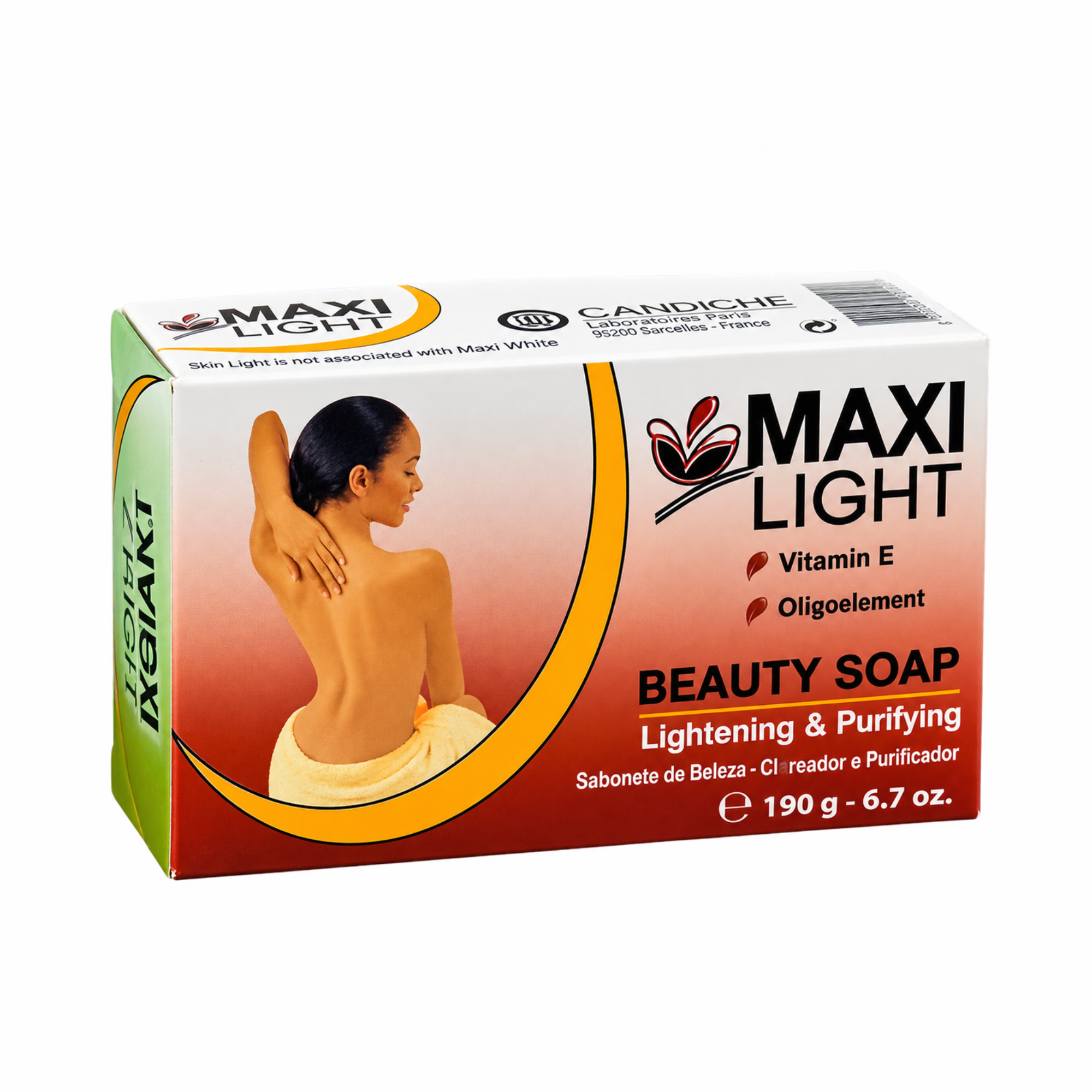 Maxi Light – Beauty Soap with Vitamin E, 190g Maxi Light