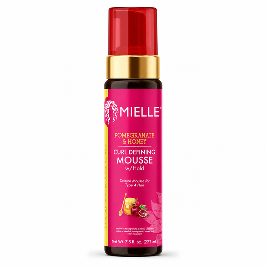 Mielle – Pomegranate & Honey Curl Defining Mousse with Flexible Hold, 7.5 fl oz Mielle Organics